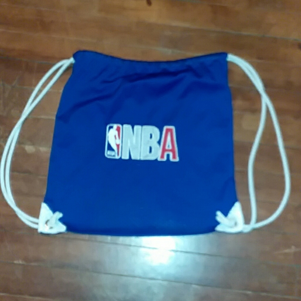 NBA netted laundry bag/ backpack